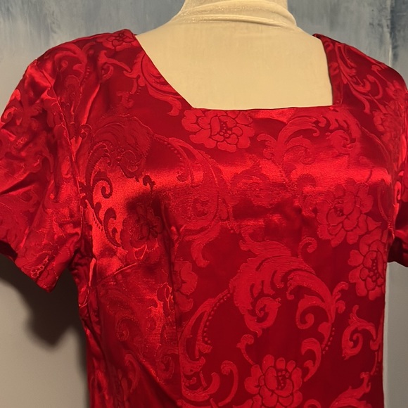 LeniLeni red cocktail dress size 16. $13 - Picture 2 of 6